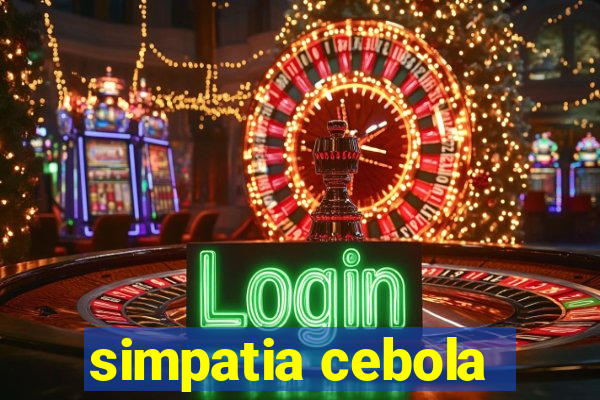 simpatia cebola